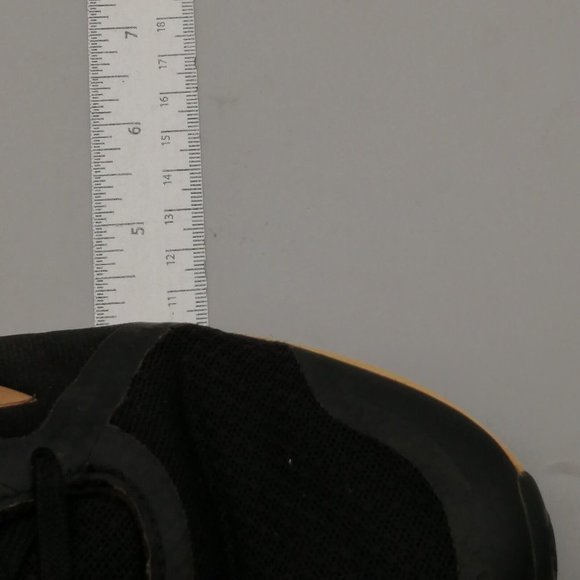 Adidas Womens Sneaker Black Tan Mesh Lace Up Walking Shoe Round Toe Low Top 4 - Picture 6 of 9